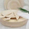 hot sale bamboo biodegradable plates disposable for house party supplies